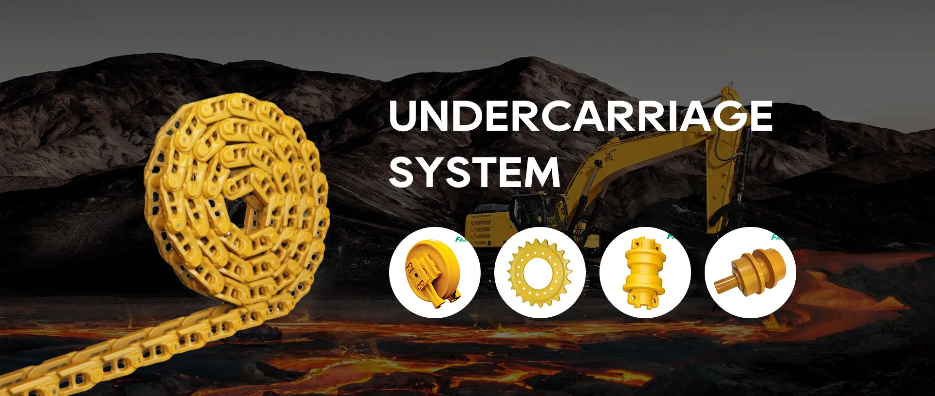Durable Excavator Parts Manufacturer