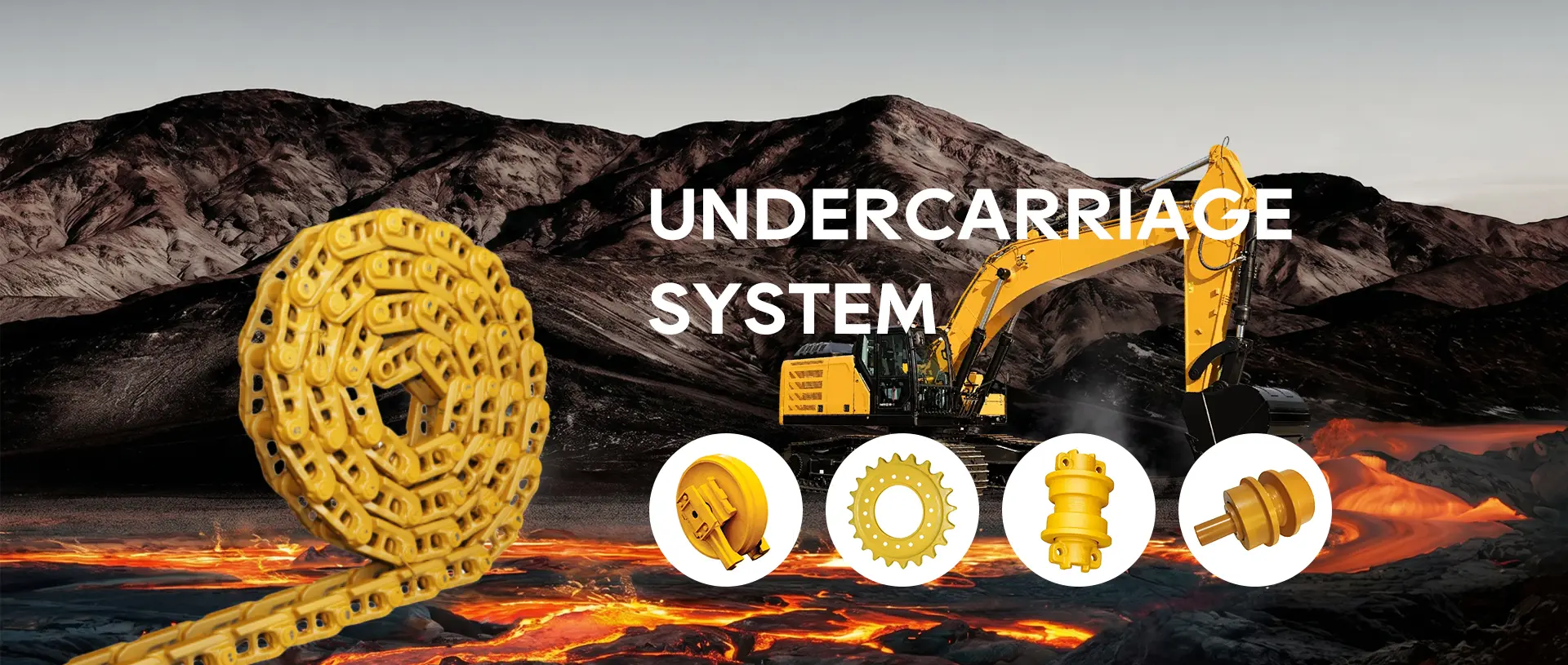 Durable Excavator Parts Manufacturer