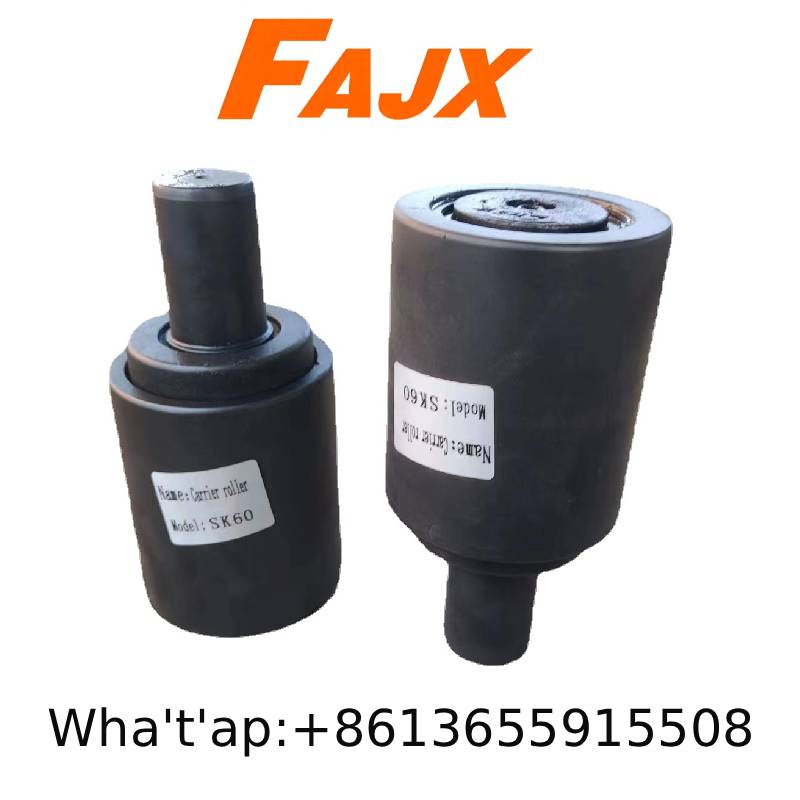 FAJX Parts Top Roller Carrier Roller 24100N6510F1 for Kobelco SK60‑3 SK60‑6 excavator undercarriage spare part